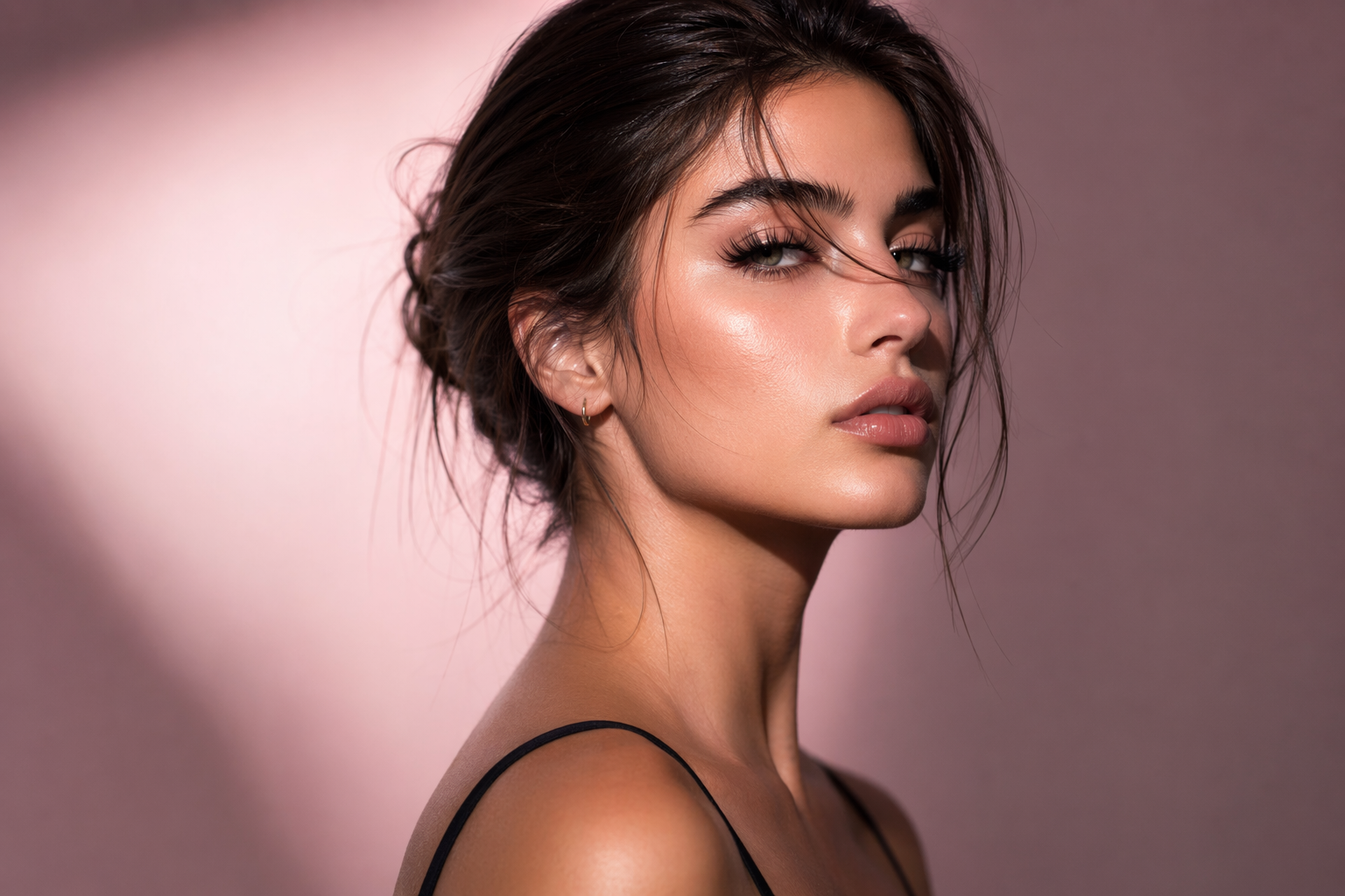 Luxe Lash beauty portrait